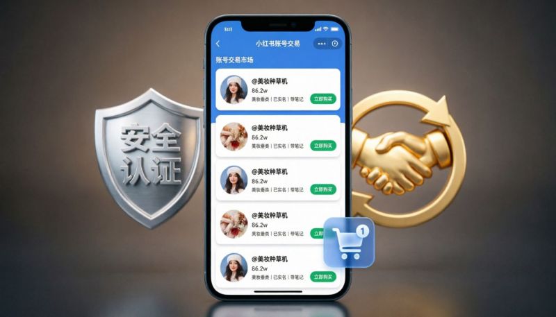 小红书买卖账号平台怎么挑？老卖家不想被坑就盯着这三点