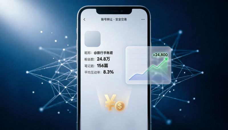 小红书转卖账号的隐藏价值与避坑指南